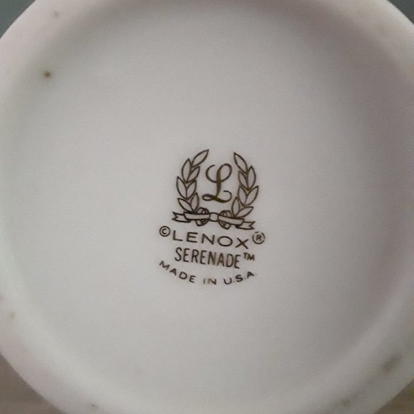 Vintage Lenox China Serenade Pattern Bud Vase - Picture 6 of 6